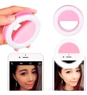 Aro Anillo De Luz Lámpara Led Para Selfies iPhone Y Android