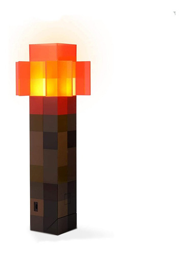 Linterna Led Linterna Recargable Minecraft Luz Nocturna