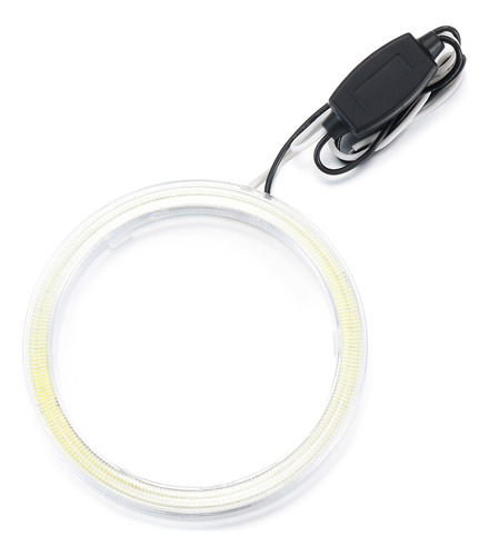 Faro Led Cob Halo Ring Para Coche, Luz Diurna