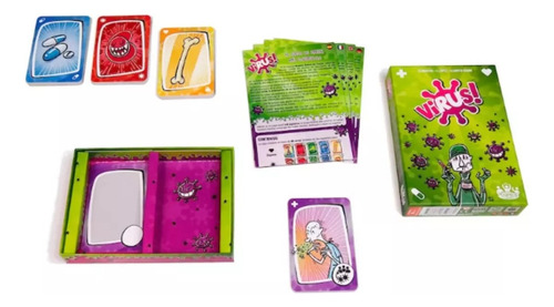Juego De Cartas Virus 1 - Edicion En Español