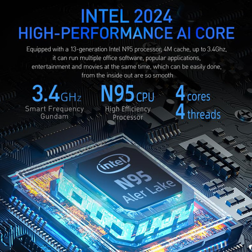 Mini Laptop Zwying 2 En 1: Pantalla Táctil 2k Fhd De