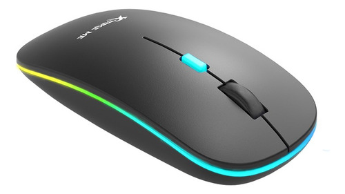 Mouse Gamer Inalambrico Xtrike Me Dpi 1600 7 Colores Color Negro