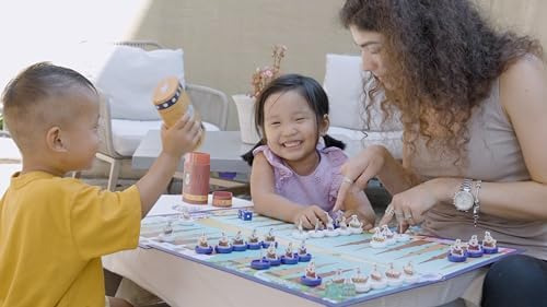 Story Time Backgammon Set Para Principiantes, Juego Educativ