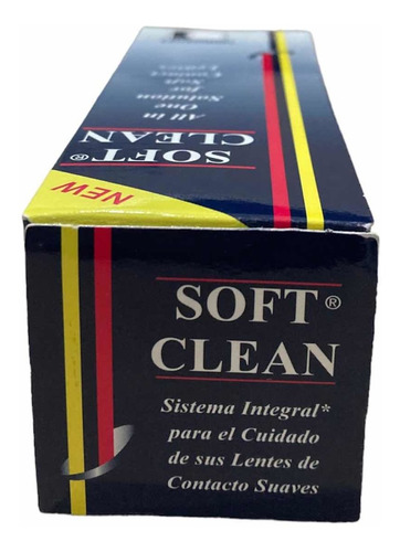 Soft Clean 120ml Para Lentes De Contacto Blandos
