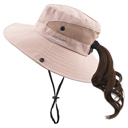 Sombrero De Pescade Caballo Para Mujer Plegable  Ala Ancha