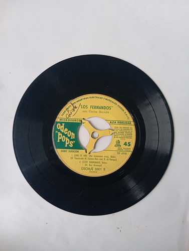 Vinilo Single - Los Fernandos --jurame ( N39 (Usado)