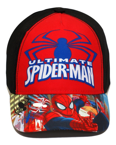 Gorro Hombre Araña Spiderman Marvel Línea Original Infantil