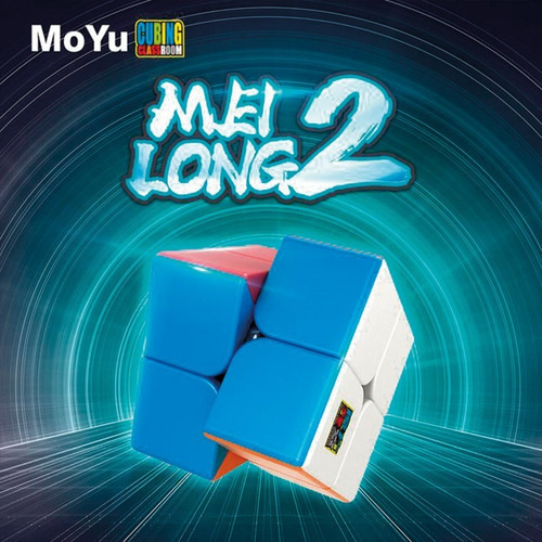 3 Cubos Rubik Moyu Meilong 2x2 3x3 Pyraminx + Estuche