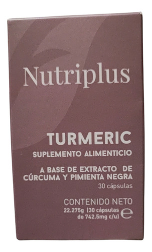 Turmelic Cúrcuma Farmasi Nutriplus