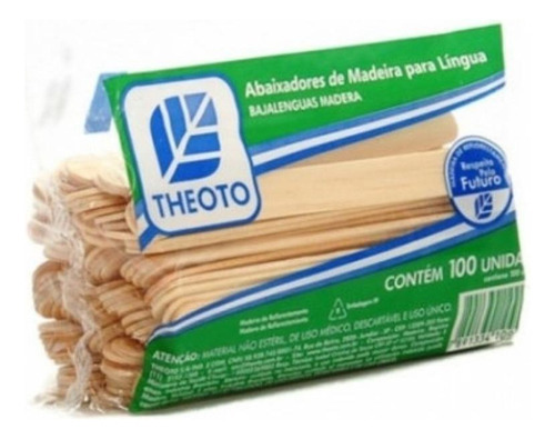 Palillos de madera para bajar la lengua, 5000 unidades