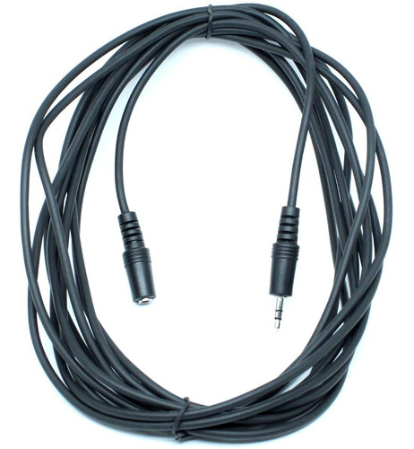 Kit 5 Cabo Extensor Extensão Fone P2 Macho X P2 Femea 5 M
