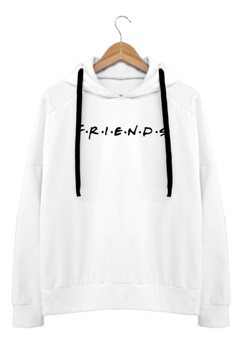 Buzo Buso Ancho Hoodie Unisex Estampado Friends