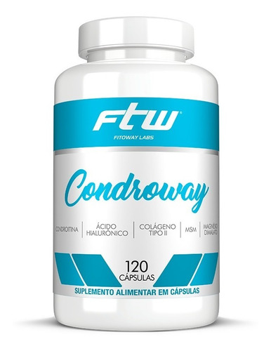 Condroway Condroitina + Colágeno Tipo 2 120 Cáps - Fitoway