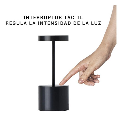 Imagen 3 de 10 de Lampara De Mesa Nano Nini Recargable Dimmerizable - Unilux