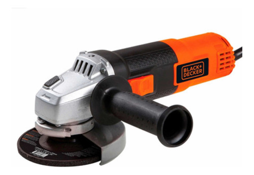 Esmeril angular Black+Decker G720 de 50 Hz naranja 750 W 220 V + accesorio