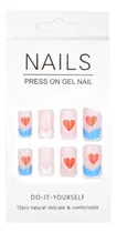Comprar Pack 12 Press On Uñas Postizas + Stickers Adhesivos