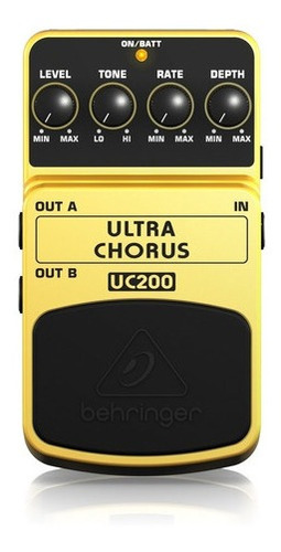 Pedal Ultra Chorus Behringer Uc200 + Envío Express