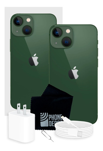 Apple iPhone 13 256 Gb Verde Con Caja Original  (Reacondicionado)