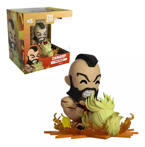 Zangief Street Fighter 13 Cm Lutador Luta Livre Urss Russia