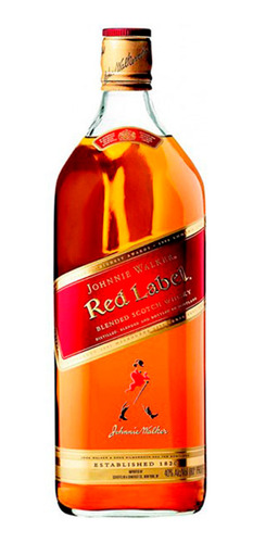 Whisky Botellón Johnnie Walker Red Galon 3l Universo Binario