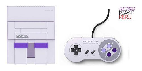 Carcasa Retroflag Superpi Raspberry Pi + Control Snes Us