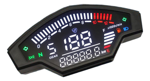 Pantalla Digital Lcd De Motocicleta Para Vortex200 Refit ,