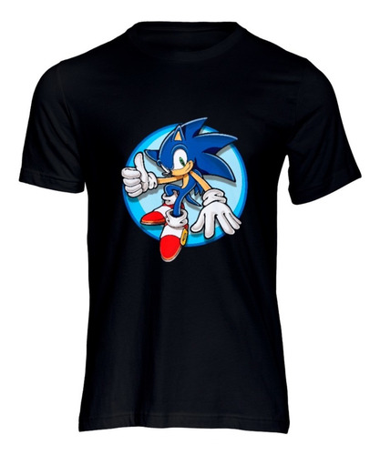 Polera Sonic / Sega / Talla 6 A Xl / Gamer