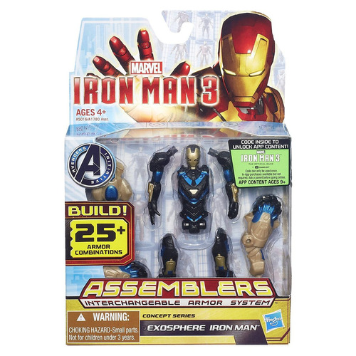 Iron Man Hasbro Ensambladores Exosphere Iron Man Figure