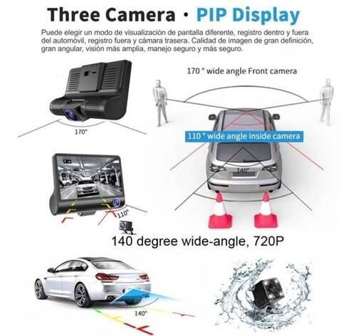 Camara Frontal Dvr 1080p Ford Contour 95/99 2.0l