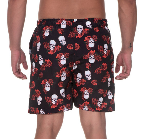 Shorts Summer Masculino Caveira Estampado Super Promoção