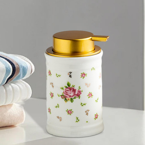 Dispensador De Jabón A Mano De Espuma Fácil De Rosa