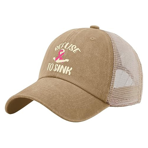 Oomoo Gorra De Playa Para Concientización Sobre El Cáncer De