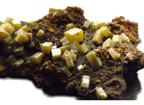Wulfenita-mineral De Colección-mina De Ojuela En Mapimí Dgo.