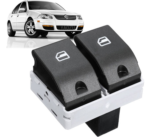 Botão Duplo Vidro Elétrico Dianteiro Fox Polo Gol Saveiro Vw
