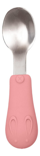 Kit Talheres Introdução Alimentar Bebê Cabo Silicone, Buba