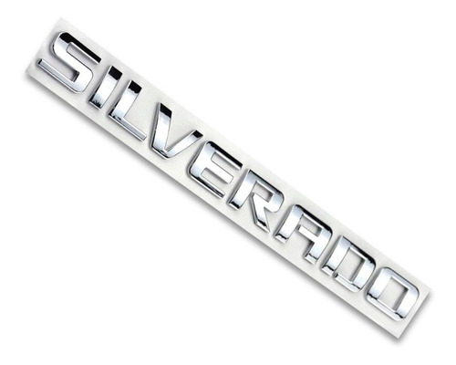 Emblema Silverado Chevrolet, Laterales Y Compuerta Cromado