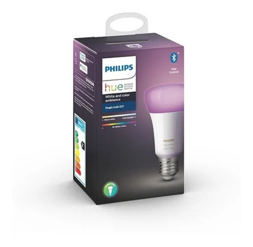 Imagen 1 de 10 de Philips Hue Lámpara Individual Generación 5 Bluetooth