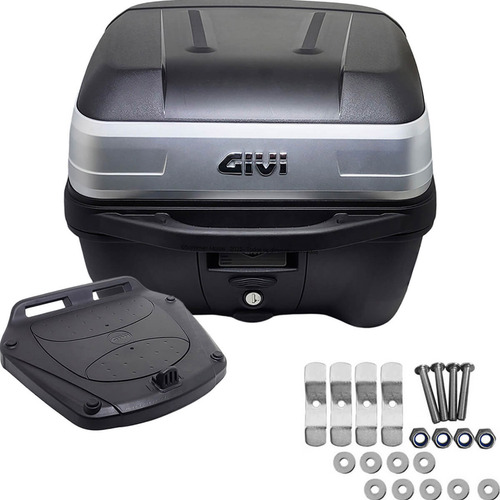 Kit Bau 33 L + Bagageiro Neo 125 ( Serve P/ Todos Anos)