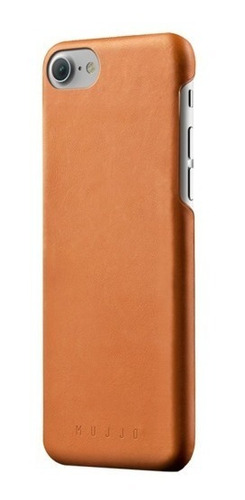 Mujjo Funda De Cuero iPhone 7 Color Castaño - Phone Store