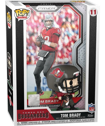 Funko Pop! Nfl Trading Cards Tampa Buccaneers Tom Brady #11