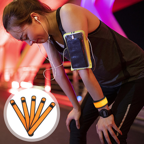 5 Brazaletes Para Correr, Fitness, Tobilleras