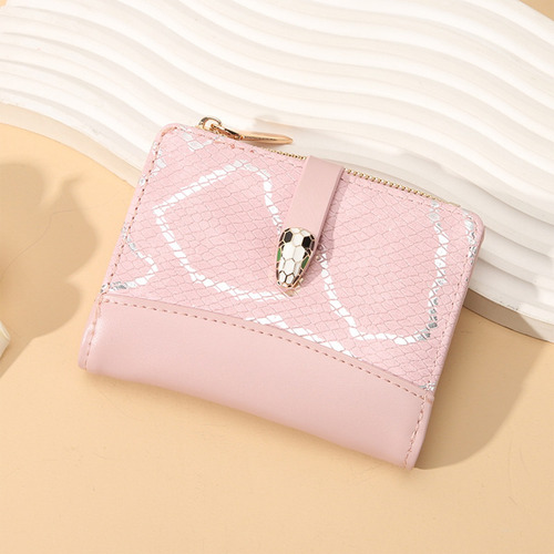 Cartera Corta Con Hebilla Cartera De Mujer Colores Elegir
