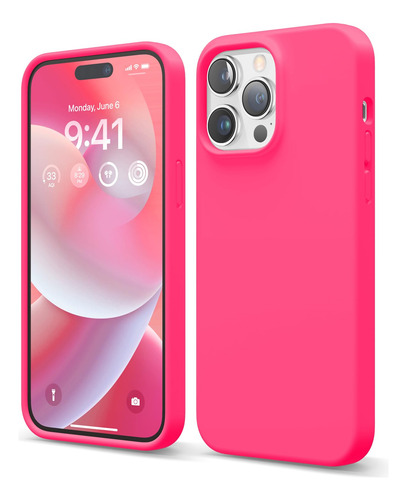 Funda Para Elago iPhone 14 Pro Max Hielo Rojo 6.7 PuLG Liqui