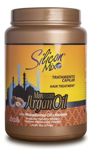 Tratamento De Cabelo: Mistura De Silicone, Óleo De Argão Mar
