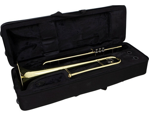 Trombone de pistões New York TB 200PD laqueado Sib