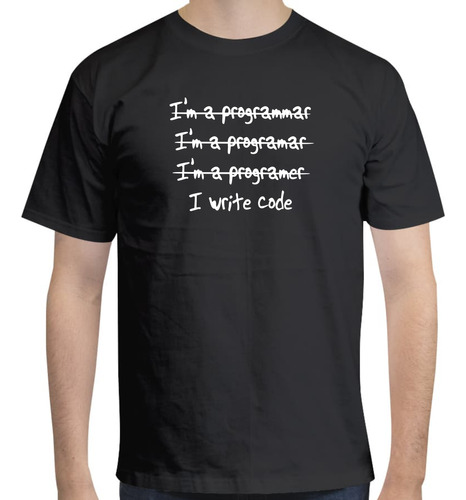 Playera Para Programadores - Im A Programer - Moda