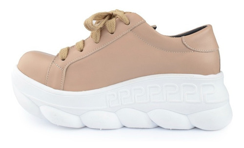 Imagen 4 de 4 de Zapatillas De Cuero De Mujer - Oakland - Ferraro