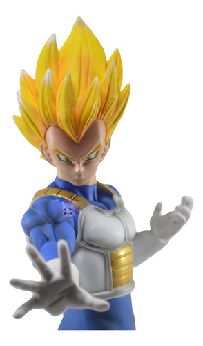 Figura Muñeco Dragon Ball Z Vegeta Ssj Super Saiyan 2 Manos