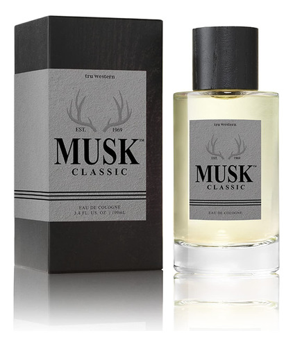 Tru Oeste De La Colonia De Hombres Musk, 3.4 Fl Oz Xtg1n