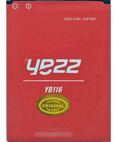 Bateria Pila Yezz Andy 3.5e 3.5 Yb116 Original
